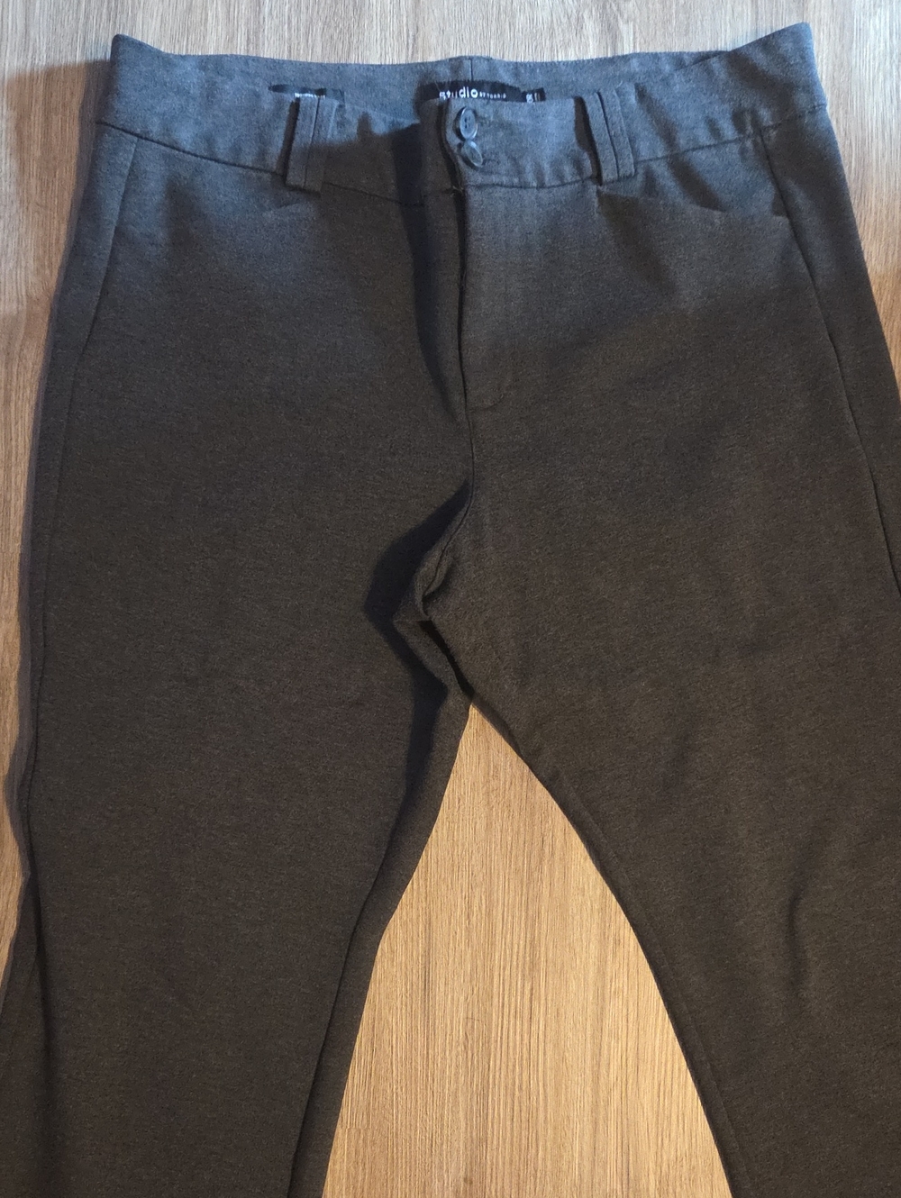 torrid Dark Charcoal Boot-Cut Ponte Pants